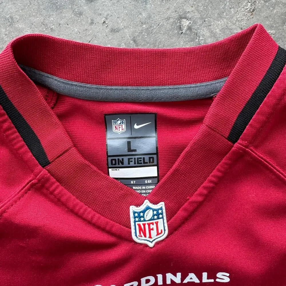 Vintage Y2k Arizona Cardinals Carson Palmer Nfl Red Football Jersey Youth Large
